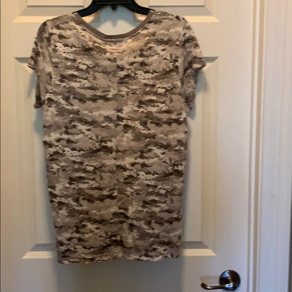 Calvin Klein Grey Camouflage Tee - Picture 5 of 5